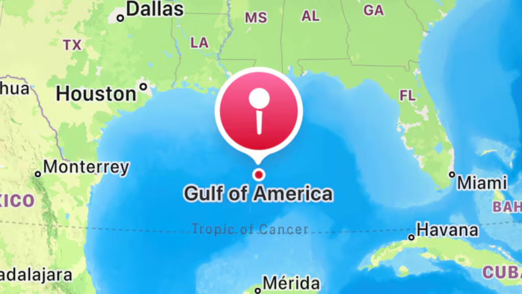 Apple Cambia El Nombre Del Golfo De México En Sus Mapas Para Eu | Ciudadano Seguros Apple Cambia El Nombre Del Golfo De México En Sus Mapas Para Eu