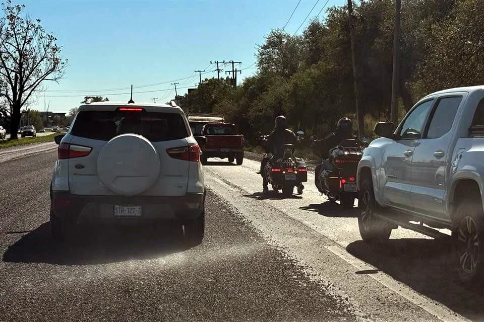Image | Ciudadano Seguros Choques En Carretera Nacional Por Grava Suelta Tras Obras Inconclusas. Automovilistas Alertan Por Riesgo Vial Y Accidentes Viales.
