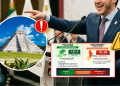 Portada Con Gráfica Comparativa De Seguridad Entre Yucatán Y Monterrey Presentada Durante Una Conferencia, En El Contexto De La Gestión De Samuel García Y Los Pescados. | Ciudadano Seguros