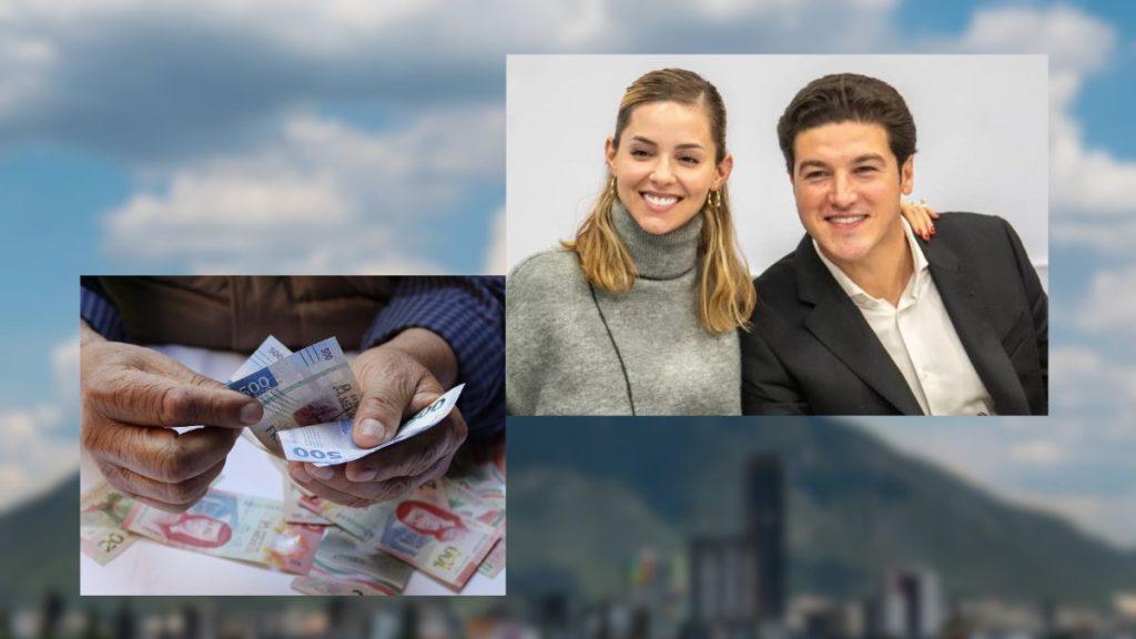 Collage: Smiling Business Couple Photo and Hands Counting Banknotes, Set Against a Blurred Outdoor Backdrop. | Ciudadano Seguros