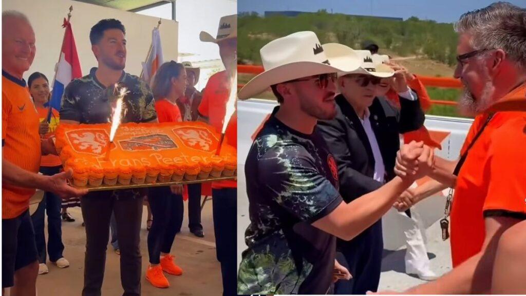 Samuel García Recibe a Los Holandeses Con Pastel | Ciudadano Seguros