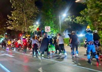 detienen a 24 patinadores en San Pedro